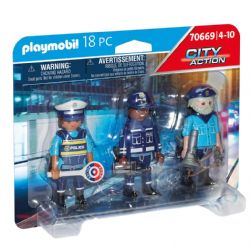 PLAYMOBIL CITY ACTION - ÉQUIPE DE POLICIERS #70669